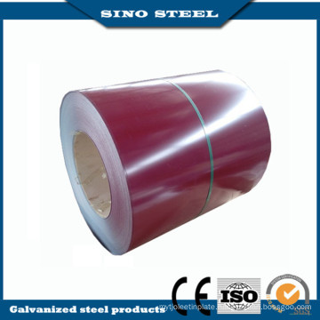 JIS G3312 CGCC Grade Z60 Red Color Prepainted Steel Coil